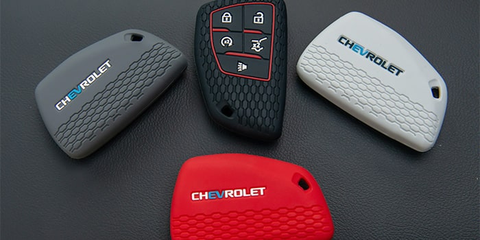 Capa de silicone para chave de presença com 6 botões do Equinox EV