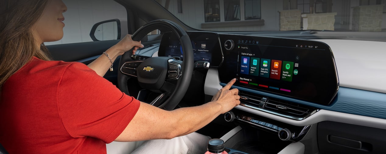 Imagem interna de um Equinox EV