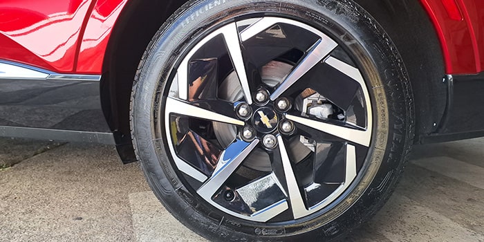 Kit de travas anti-furto para rodas do Equinox EV