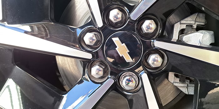 Kit de travas anti-furto para rodas do Equinox EV