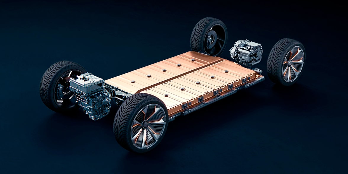 Plataforma modular e proprietária do Equinox EV