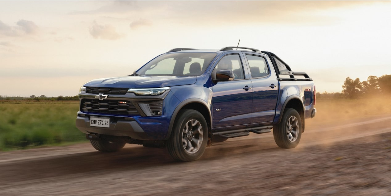 Carro Chevrolet representando a parte de faturamento da seção de Vendas Diretas para Produtores Rurais