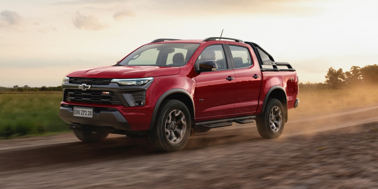 Carro Chevrolet representando a parte de faturamento da seção de Vendas Diretas para Produtores Rurais