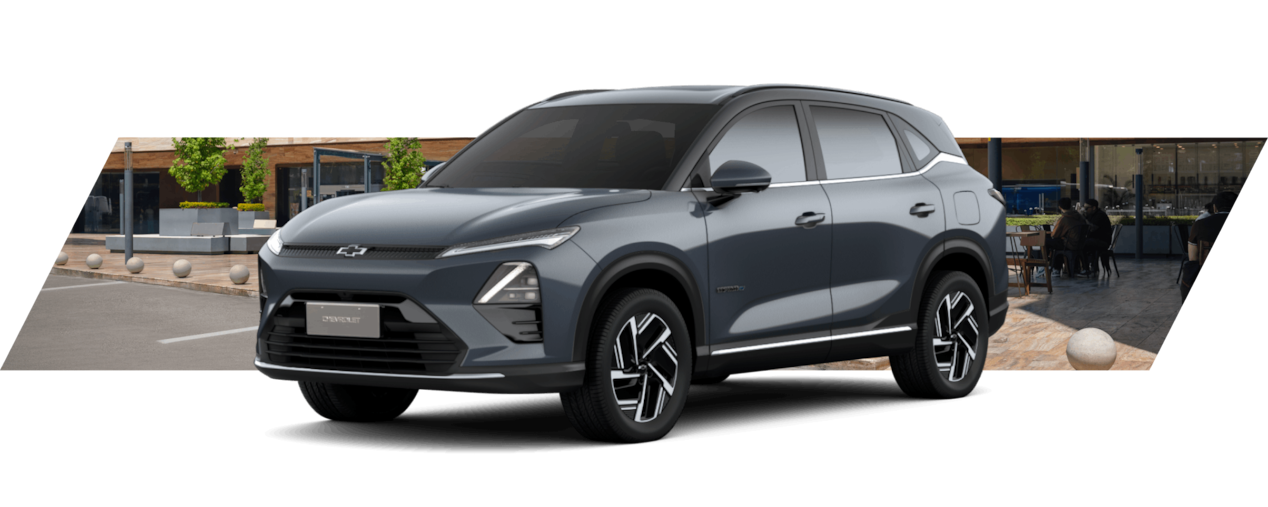 Imagem de um Chevrolet Captiva EV na cor Cinza.