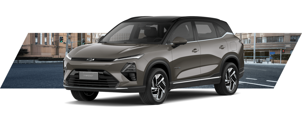 Imagem de um Chevrolet Captiva EV na cor Cinza.