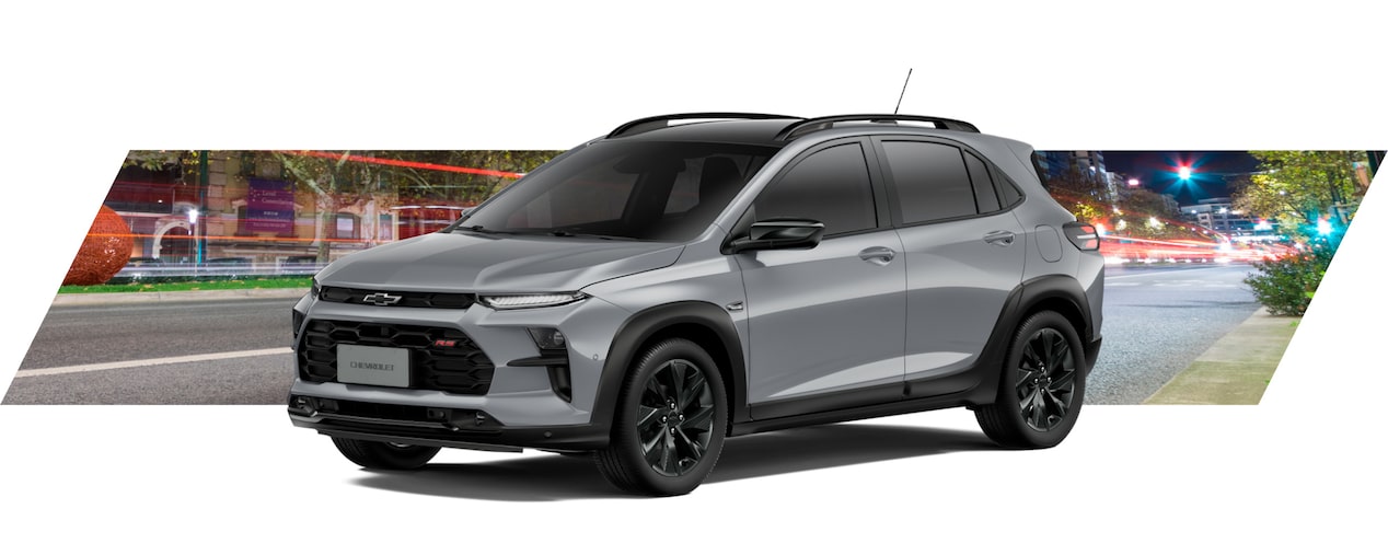 Chevrolet Sonic em vista de frente e lateral