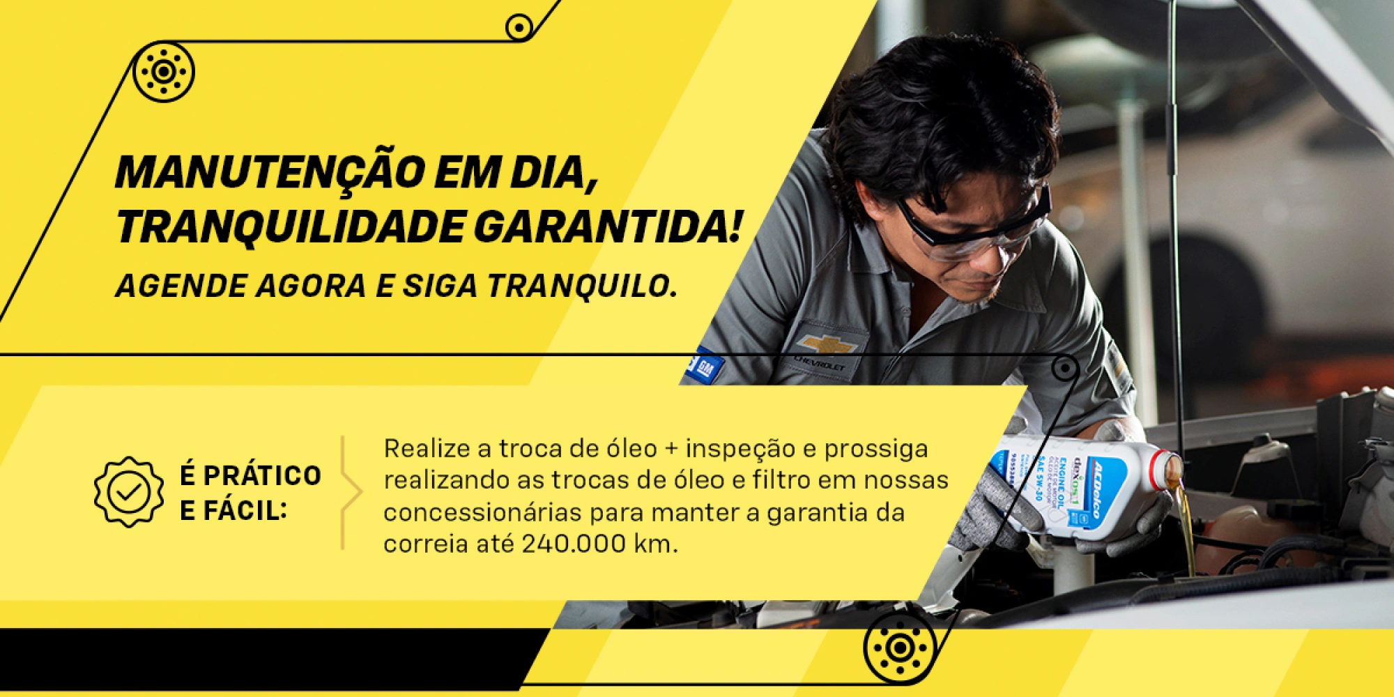 Manutenção em dia, tranquilidade garantida, agende agora e siga tranquilo.