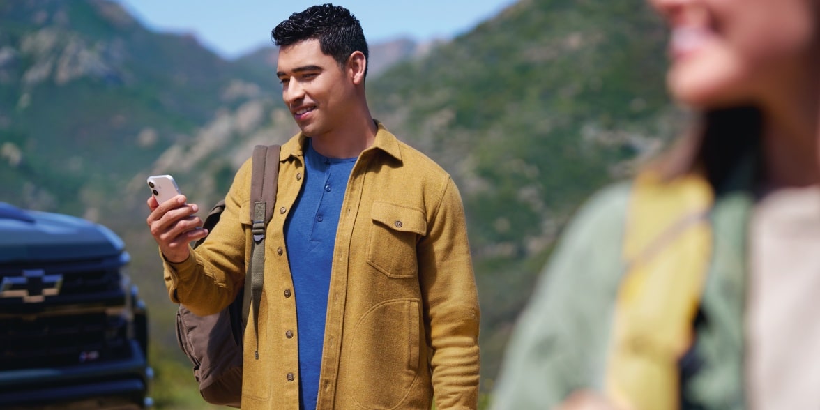 Imagem que ilustra tentativa de contato a distância na página de contato do site Chevrolet Brasil.