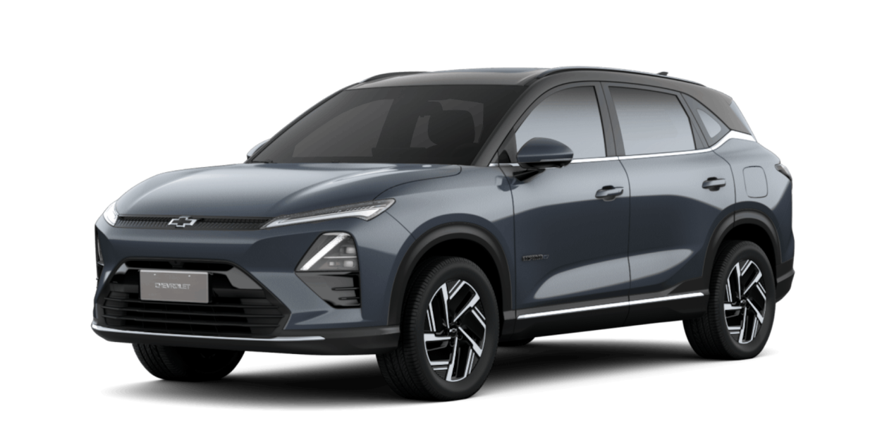 Chevrolet Captiva EV Cinza Diamantina.