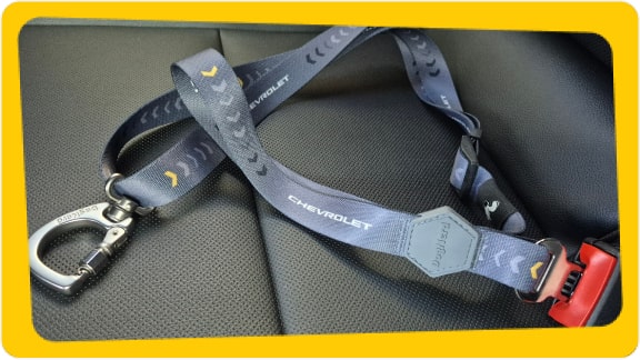Cinto de segurança Pet Chevrolet - Cinza