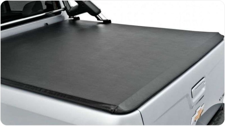 Capota de lona marítima da linha de acessórios originais Chevrolet para a picape Montana.