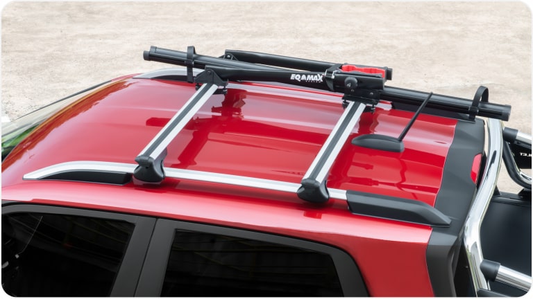 Suporte para bicicleta da linha de acessórios originais Chevrolet para a picape