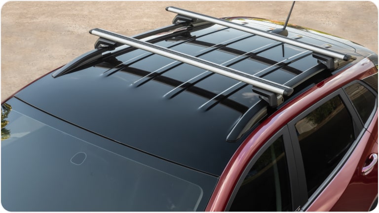 Rack de teto transversal da linha de acessórios originais Chevrolet para a picape