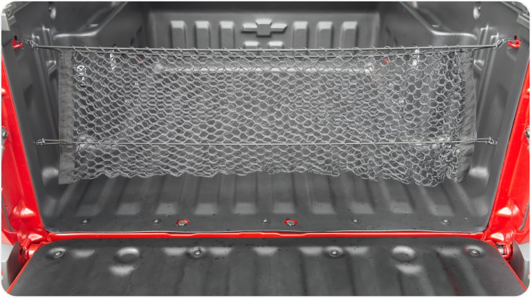 Rede de caçamba da linha de acessórios originais Chevrolet para a picape