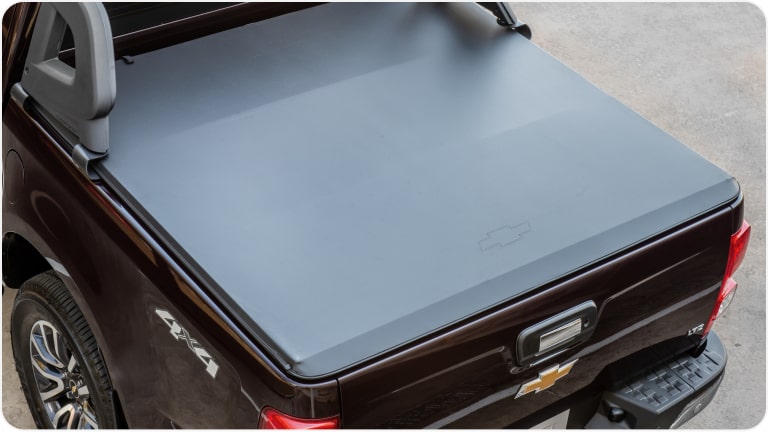 Tapete de caçamba da linha de acessórios originais Chevrolet para a picape