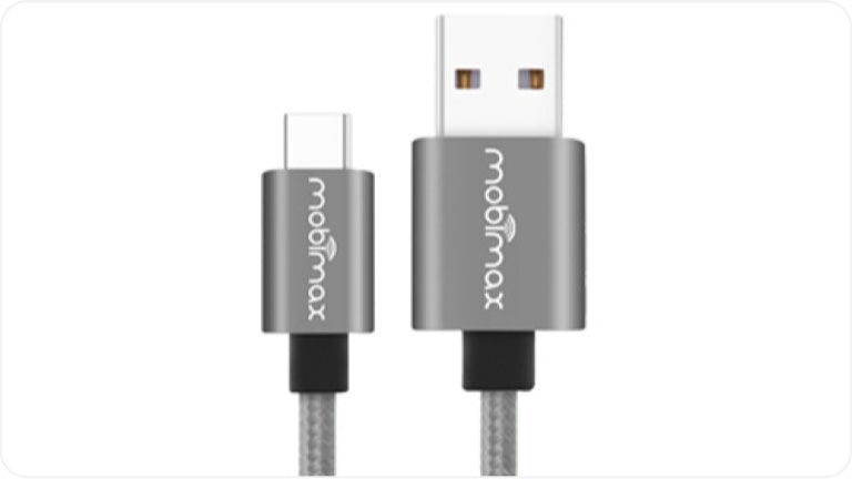 Cabo tipo C da linha de acessórios originais Chevrolet para a picape Montana.