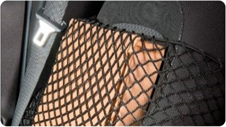 Rede de conveniência para banco da linha de acessórios originais Chevrolet para a picape Montana.