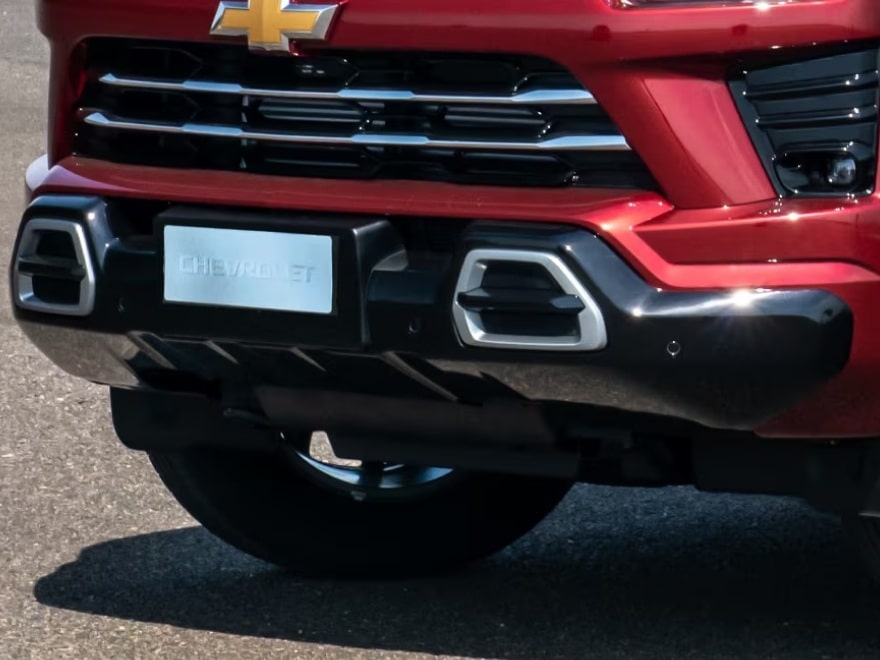 Lanterna no parachoque da S10