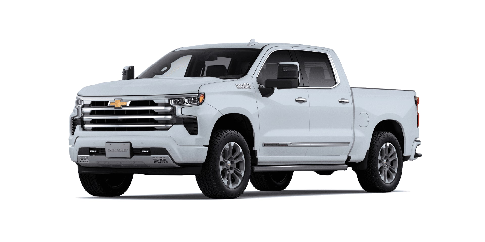 Silverado da Chevrolet na cor branca