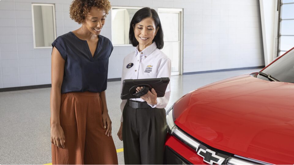 Imagem de um atendente da Central OnStar.