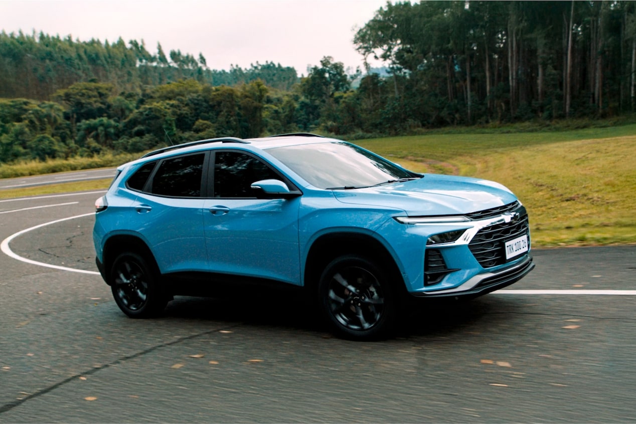 Tracker 100 Anos Chevrolet Azul