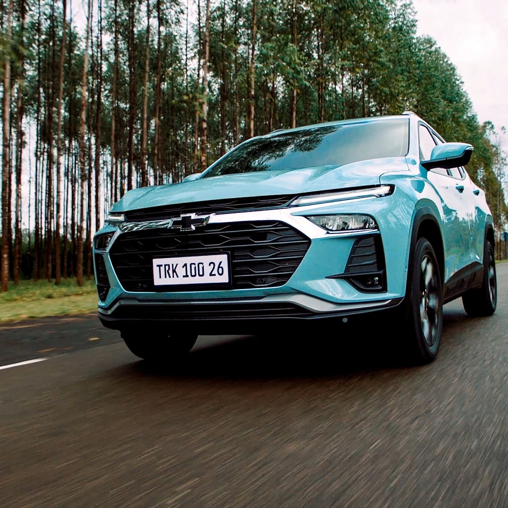 Frente Tracker 100 Anos Chevrolet