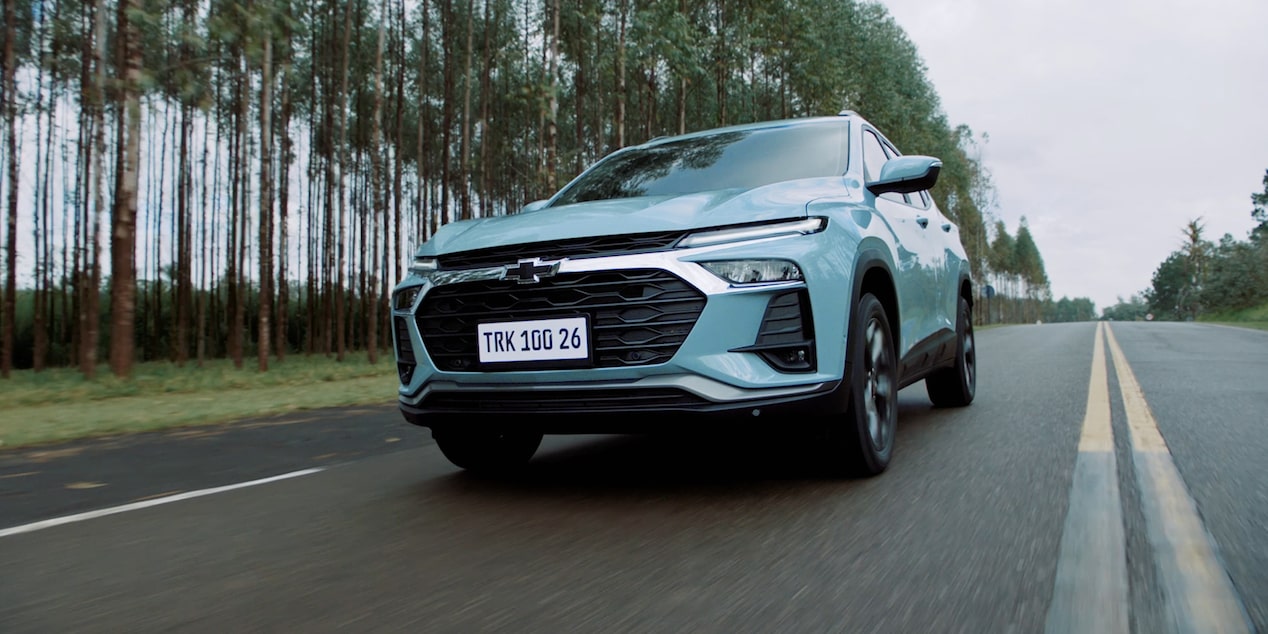 Frente Tracker 100 Anos Chevrolet