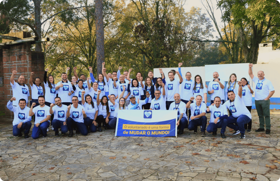 Foto dos voluntariados do IGM
